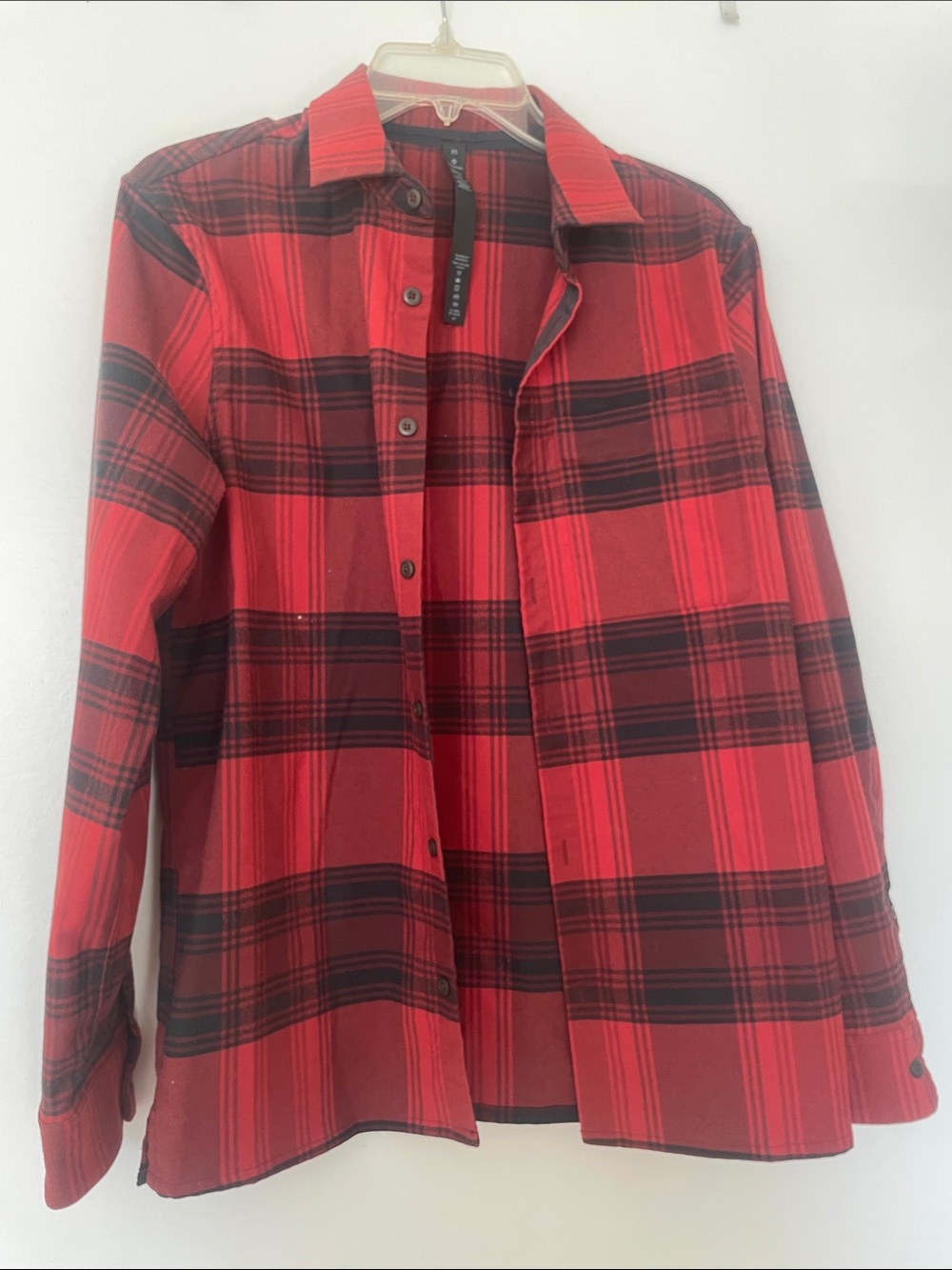 lululemon athletica Red and Black Plaid Top